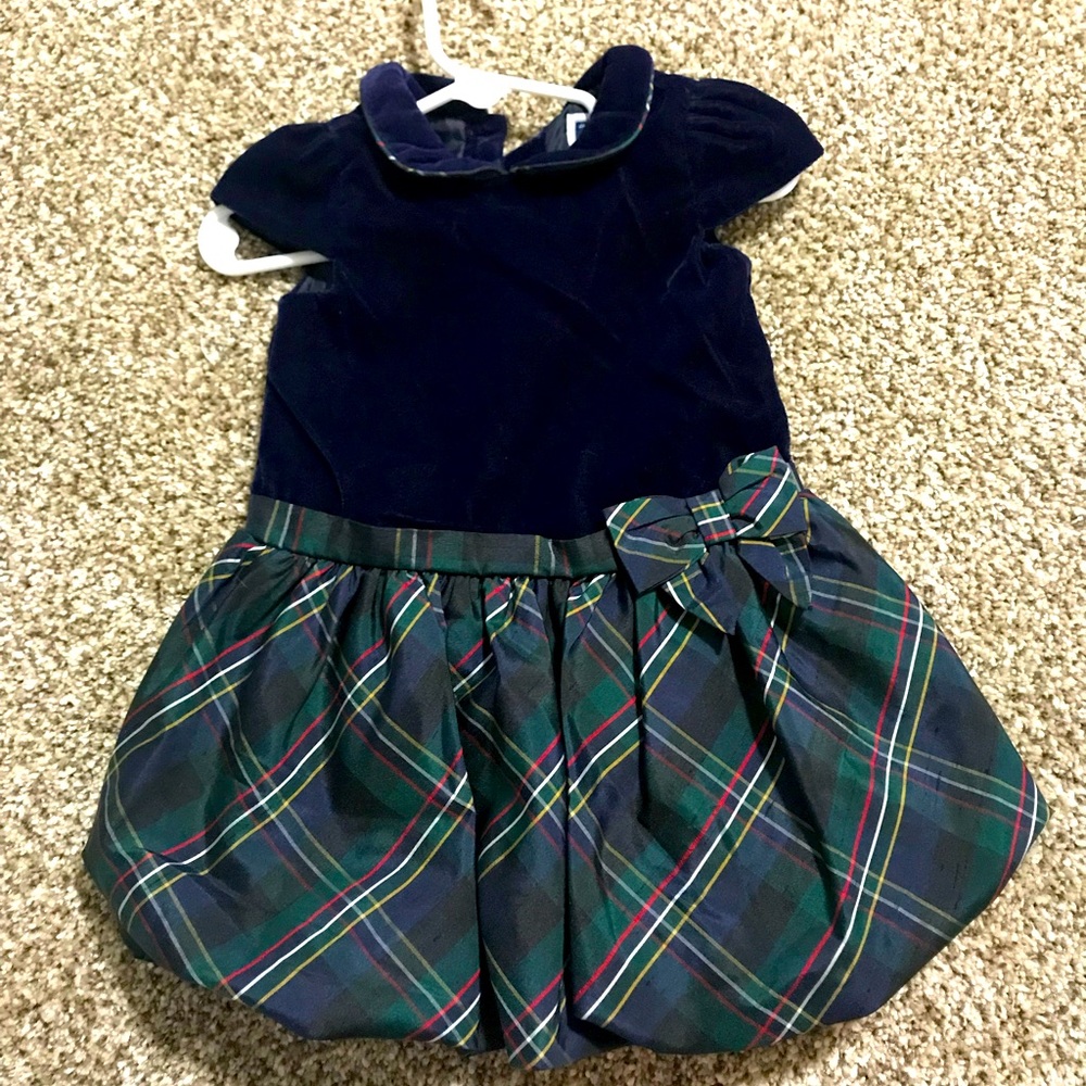 Beautiful Janie and Jack baby holiday dress- NWT-6-12 months